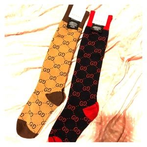 Brown GG socks